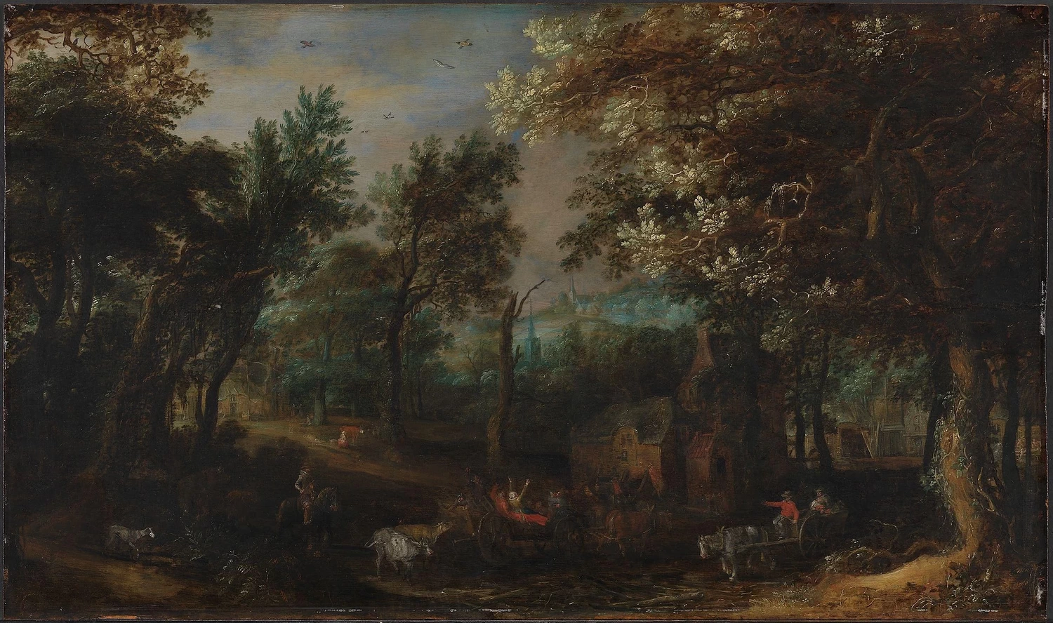 Paesaggio nella foresta - National Museum of Art, Architecture and Design